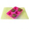 Silikónová forma na muffiny 6ks TORO 25,5x17cm sovy