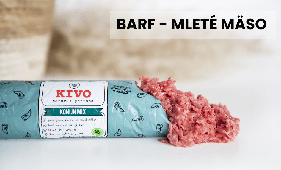 BARF mleté mäso