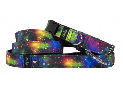 Vzor galaxie barevná