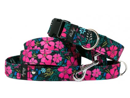 Vzor růžové kytičky