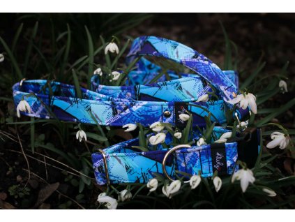 Vzor modrá abstrakce