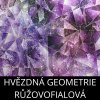 Hvezdna geometrie ruzovofialova