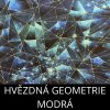 Hvezdna geometrie modra