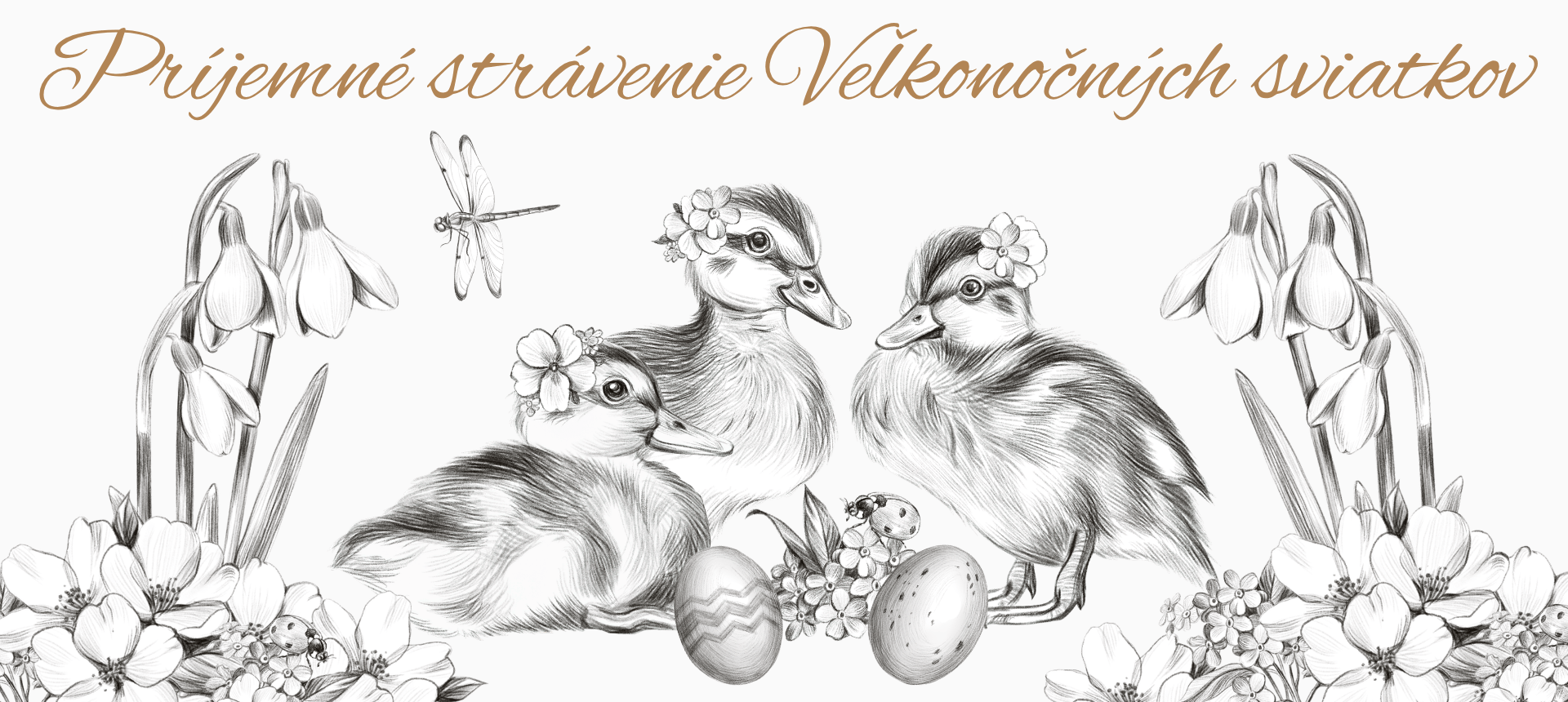 Príjemné stravenie Veľkonočných sviatkov