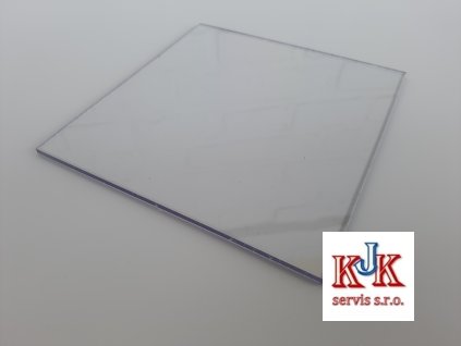plný polykarbonát 2mm  519 kč s DPH/m2