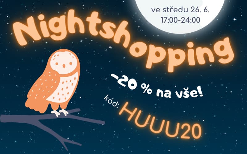 Nightshopping na KKboty.cz je tady!