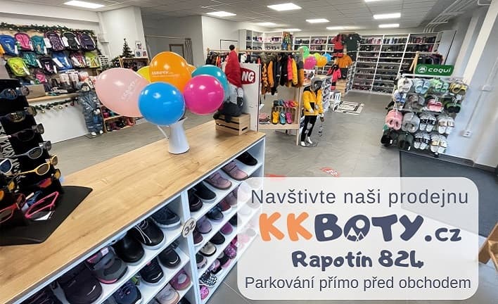 Prodejna KKboty.cz Rapotín