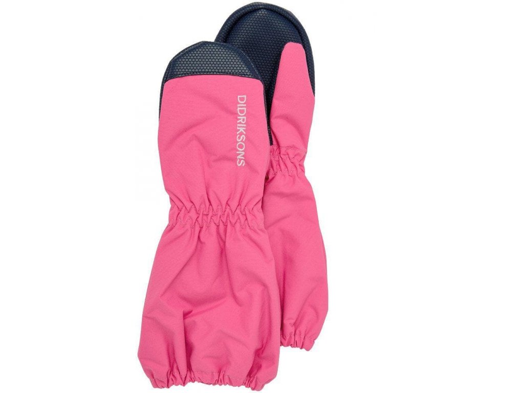 Dětské podzimní rukavice Didriksons Shell Gloves 5 Sweet Pink