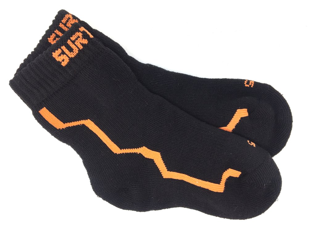 Surtex merino ponožky ZIMA černé