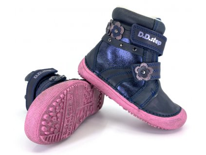 zimní boty DD Step W063 580 Royal Blue