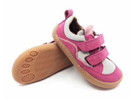 barefoot tenisky Froddo G3130200 5 Fuxia Pink
