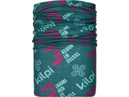 Multifunkční šátek Kilpi Darlin-u tyrkysová + růžová