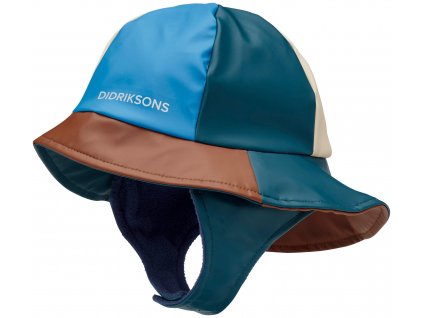 nepromokavý dětský klobouk Didriksons northwest Corn blue