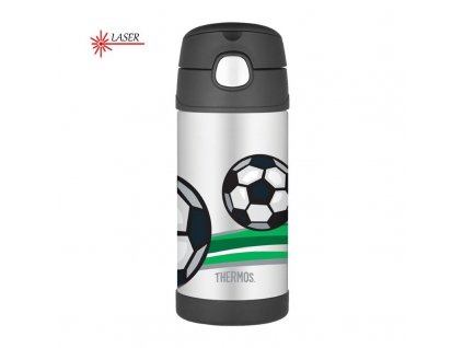 dětská termoska s brčkem Thermos funtainer fotbal