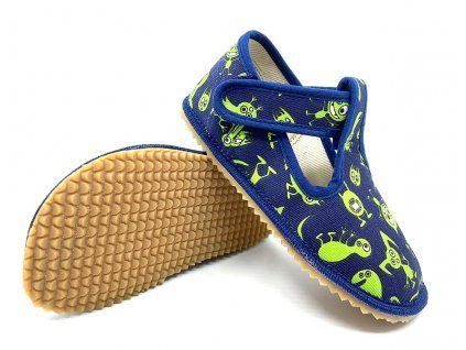 dětské barefoot Bačkory Beda Monsters BFN170020W