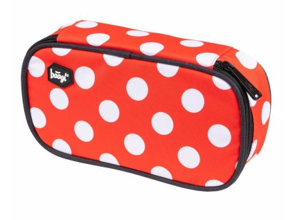 BAAGL Školní penál etue Puntíky