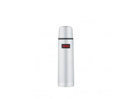 Thermos Termoska s tlačítkovým uzávěrem a šálkem - nerez 500 ml