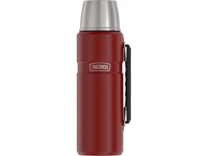 Thermos Termoska na nápoje s madlem - rustic red 1,2 litru