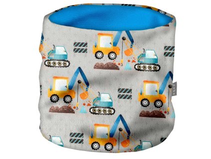 unuo detsky nakrcnik z fleecu basic bagry optimized