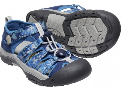 sandále Keen newport H2 Camo bright cobalt