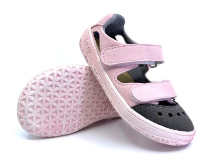 barefoot sandále jonap fela světle růžová