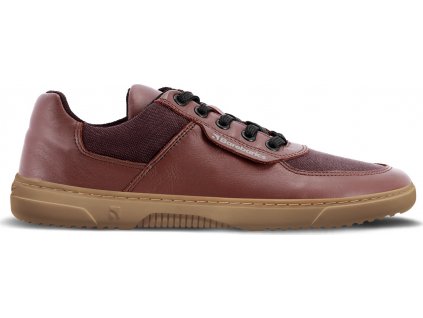 Barefoot tenisky Barebarics Bravo - Maroon Brown