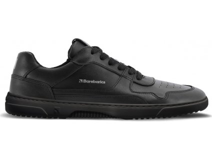 Barefoot tenisky Barebarics Zing - Black - Leather