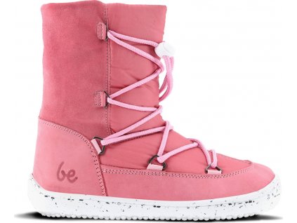 Dětské zimní barefoot boty Be Lenka Snowfox Kids 2.0 - Rose Pink