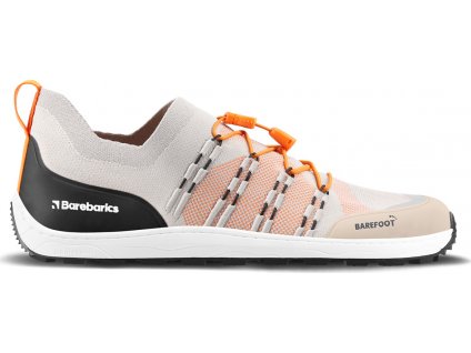 Barefoot tenisky Barebarics Voyager - Beige & White