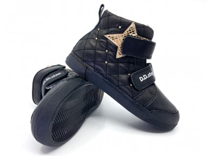 dívčí celoroční boty DD Step A068 346 Black