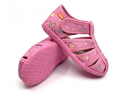 Dívčí papuče Milami 114 DX 24 Pink