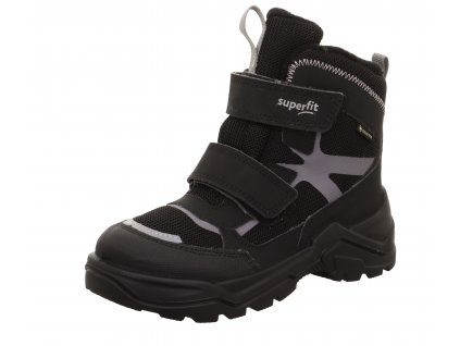 dětské zimní boty Superfit Snowmax schwarz grau Goretex