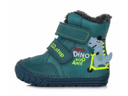 dětské zimní boty DDstep W029 394B Bermuda Blue