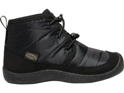 dětské boty barefoot keen howser chukka II WP black