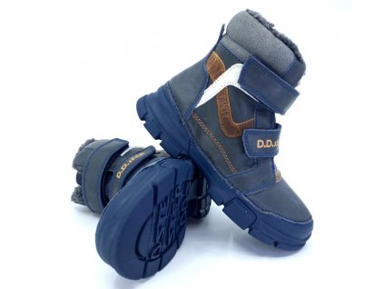 Zimní boty DD Step W056-310 Royal Blue