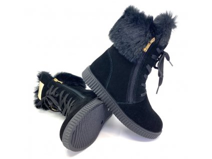 Zimní boty Protetika Kaja Black