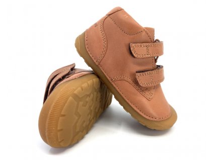 barefoot boty Bundgaard Petit Strap Cognac 235