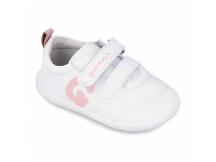 dětské barefoot boty Garvalín 242320-B bílé