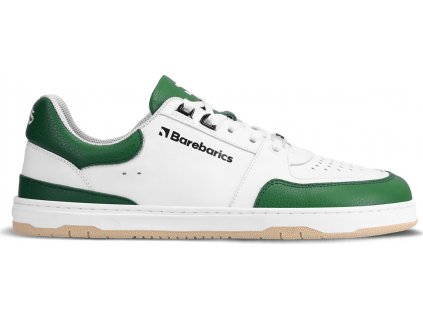 Barefoot tenisky Barebarics Wave - White & Dark Green