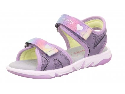 dívčí sandále Superfit Pebbles Lila 10095408500