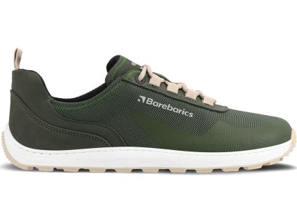 Barefoot tenisky Barebarics Wanderer - Army Green