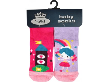 Ponožky Dora - hrad+princezna