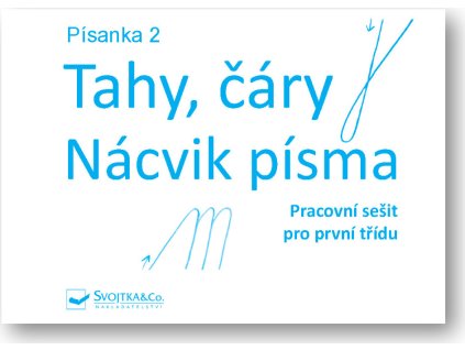 Písanka 2 – Tahy, čáry – Nácvik písma