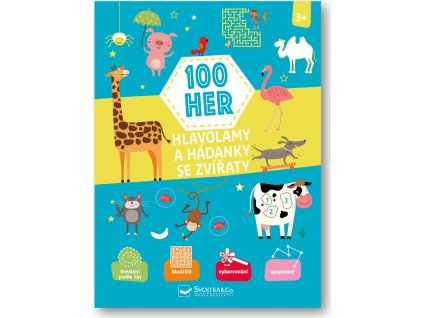 100 her, Hlavolamy a hádanky se zvířaty 3+