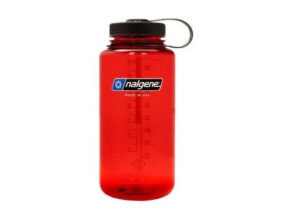 Nalgene Wide Mouth Sustain 1000 ml - Červená