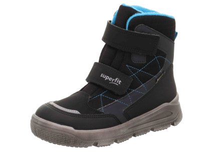 Zimní boty Superfit Mars Gore tex 1 009086 0010 Schwarz Türkis 10090860010 03