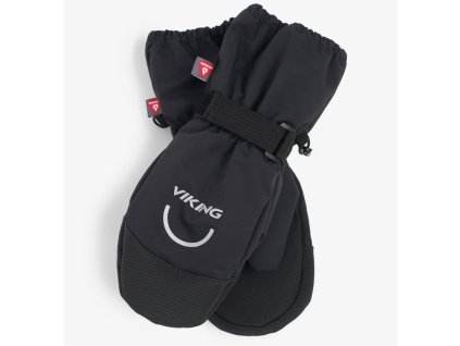 Dětské zimní rukavice palčáky Viking Expower Black Primaloft