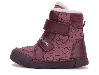 Zimní boty DD Step W068 42589 Raspberry