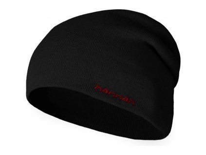 čepice hannah tibek long anthracite černá