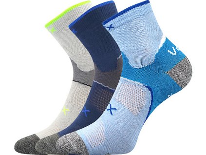 3PACK Ponožky VoXX Maxterik silproX - mix A - kluk